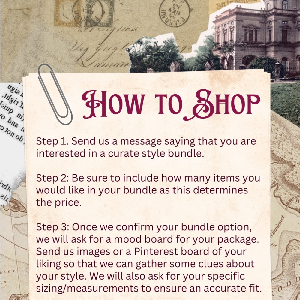 HOW TO SHOP